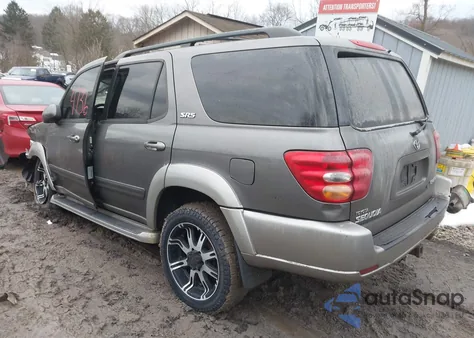 2004 Toyota Sequoia Sr5 V8 z USA, uszkodzony, nr VIN 5TDBT44A34S216549